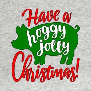 Hoggy Jolly Christmas T-Shirt